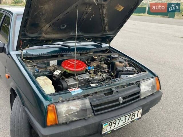 Зеленый ВАЗ 21099, объемом двигателя 1.5 л и пробегом 250 тыс. км за 1600 $, фото 7 на Automoto.ua