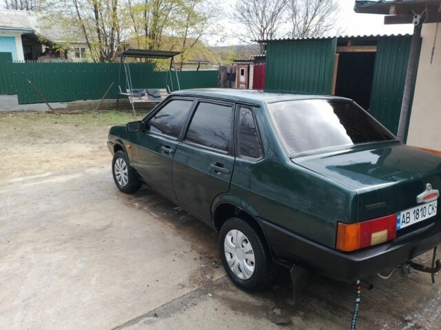 Зелений ВАЗ 21099, об'ємом двигуна 1.5 л та пробігом 2 тис. км за 1300 $, фото 4 на Automoto.ua