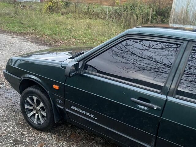 Зеленый ВАЗ 21099, объемом двигателя 1.5 л и пробегом 177 тыс. км за 1900 $, фото 2 на Automoto.ua