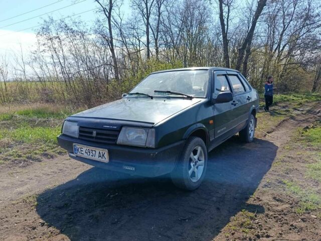 Зеленый ВАЗ 21099, объемом двигателя 1.5 л и пробегом 3 тыс. км за 1200 $, фото 3 на Automoto.ua