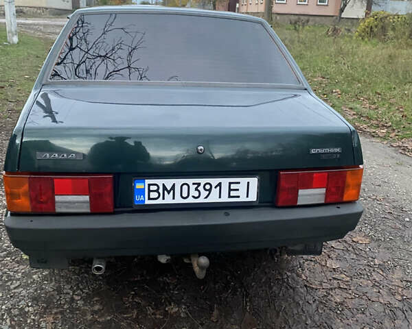 Зеленый ВАЗ 21099, объемом двигателя 1.5 л и пробегом 177 тыс. км за 1900 $, фото 10 на Automoto.ua