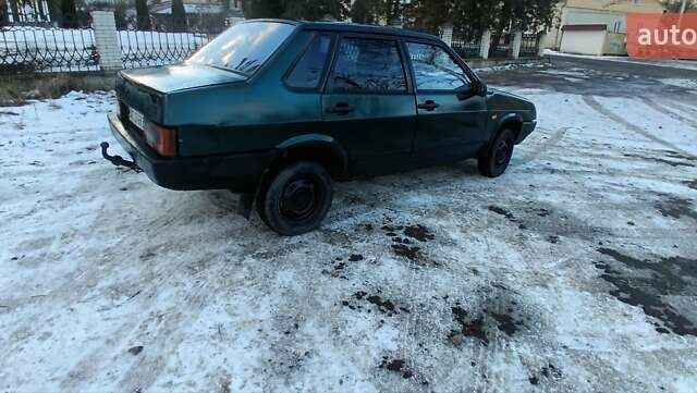 Зелений ВАЗ 21099, об'ємом двигуна 1.5 л та пробігом 119 тис. км за 1000 $, фото 3 на Automoto.ua