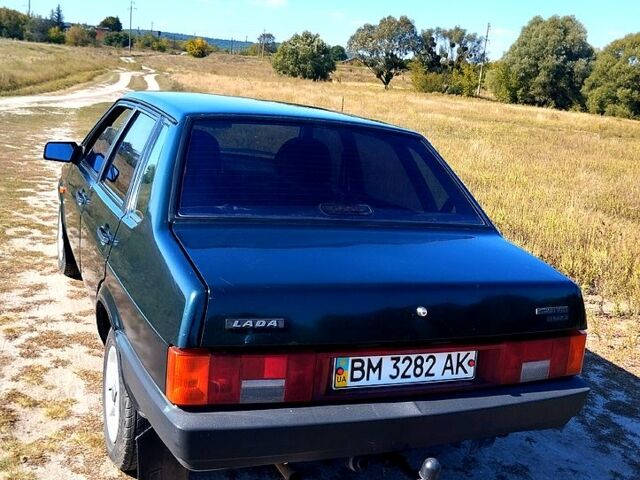 Зеленый ВАЗ 21099, объемом двигателя 1.5 л и пробегом 180 тыс. км за 1500 $, фото 2 на Automoto.ua