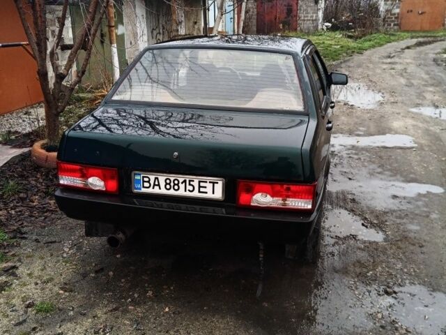 Зеленый ВАЗ 21099, объемом двигателя 1.5 л и пробегом 1 тыс. км за 1774 $, фото 1 на Automoto.ua