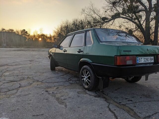Зелений ВАЗ 21099, об'ємом двигуна 0 л та пробігом 220 тис. км за 1300 $, фото 3 на Automoto.ua