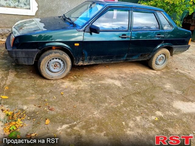 Зеленый ВАЗ 21099, объемом двигателя 1.5 л и пробегом 32 тыс. км за 800 $, фото 7 на Automoto.ua