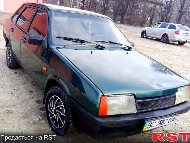 Зеленый ВАЗ 21099, объемом двигателя 15 л и пробегом 300 тыс. км за 1500 $, фото 7 на Automoto.ua