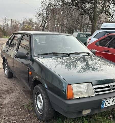 Зелений ВАЗ 21099, об'ємом двигуна 1.5 л та пробігом 170 тис. км за 1306 $, фото 3 на Automoto.ua
