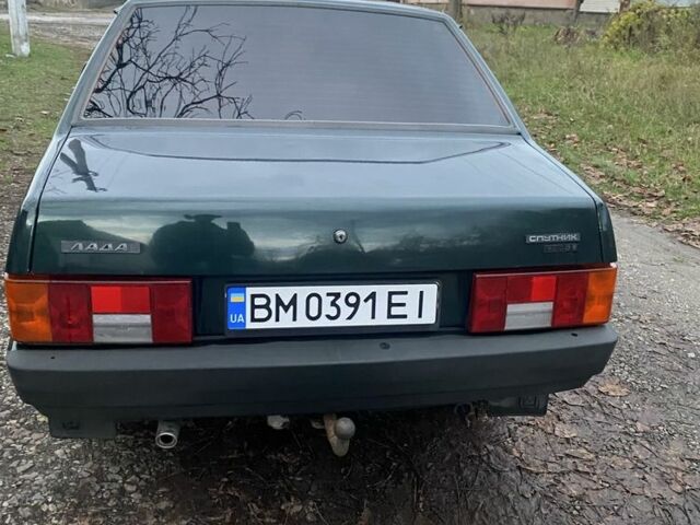 Зеленый ВАЗ 21099, объемом двигателя 1.5 л и пробегом 177 тыс. км за 1900 $, фото 9 на Automoto.ua