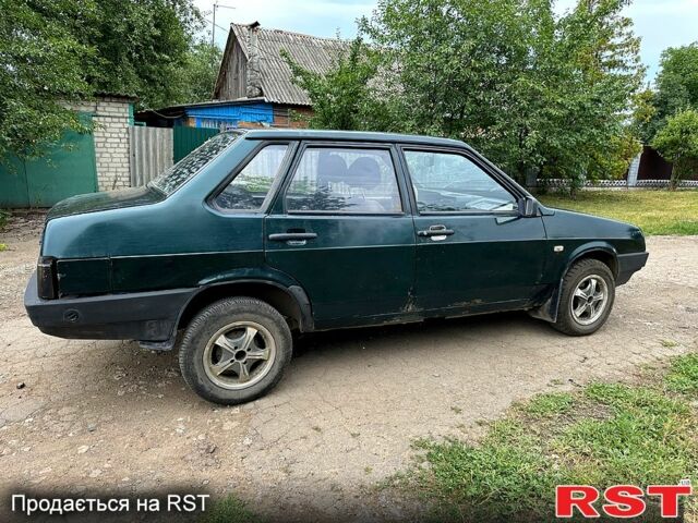 Зеленый ВАЗ 21099, объемом двигателя 1.5 л и пробегом 45 тыс. км за 1150 $, фото 6 на Automoto.ua