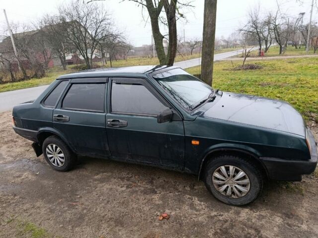 Зелений ВАЗ 21099, об'ємом двигуна 1.5 л та пробігом 248 тис. км за 1500 $, фото 4 на Automoto.ua
