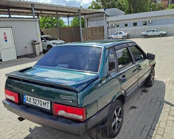 Зеленый ВАЗ 21099, объемом двигателя 1.5 л и пробегом 213 тыс. км за 2100 $, фото 3 на Automoto.ua