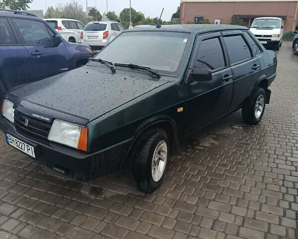 Зелений ВАЗ 21099, об'ємом двигуна 1.5 л та пробігом 90 тис. км за 1550 $, фото 1 на Automoto.ua