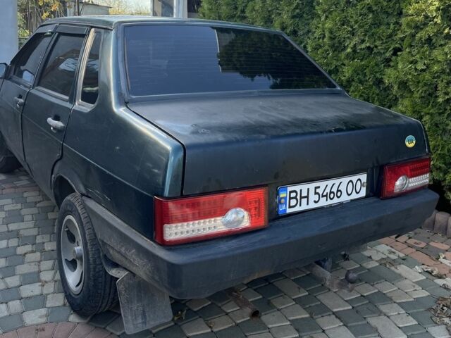 Зелений ВАЗ 21099, об'ємом двигуна 1.5 л та пробігом 235 тис. км за 1000 $, фото 4 на Automoto.ua