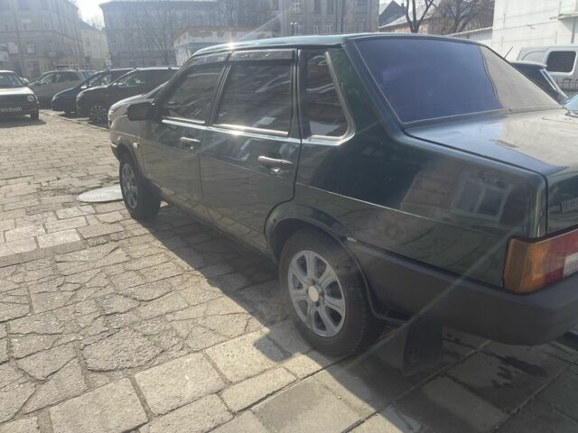 Зеленый ВАЗ 21099, объемом двигателя 1.5 л и пробегом 200 тыс. км за 1600 $, фото 2 на Automoto.ua