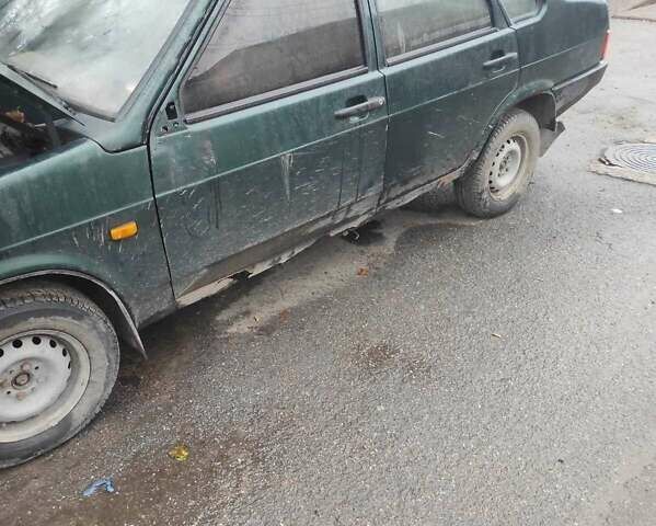 Зеленый ВАЗ 21099, объемом двигателя 0 л и пробегом 200 тыс. км за 474 $, фото 1 на Automoto.ua