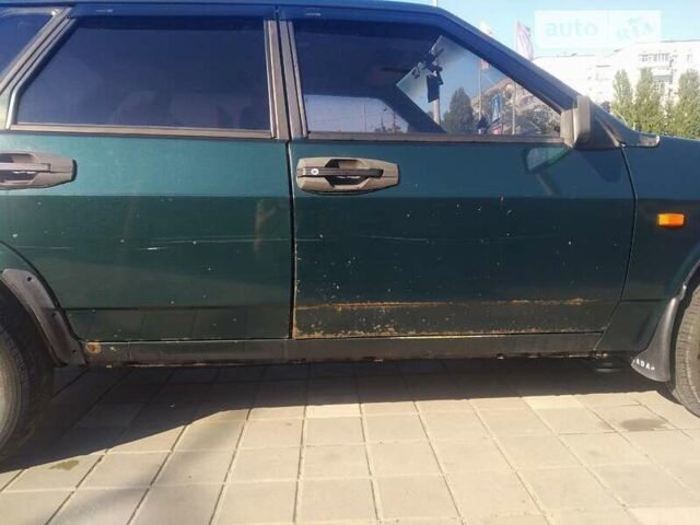 Зеленый ВАЗ 21099, объемом двигателя 1.5 л и пробегом 163 тыс. км за 1300 $, фото 12 на Automoto.ua