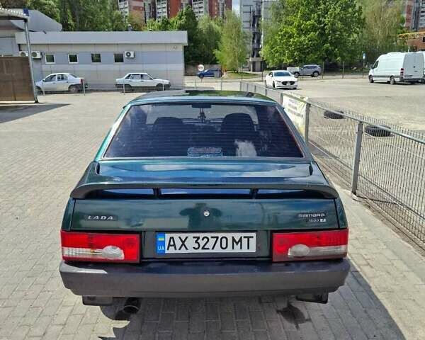 Зеленый ВАЗ 21099, объемом двигателя 1.5 л и пробегом 213 тыс. км за 2100 $, фото 4 на Automoto.ua