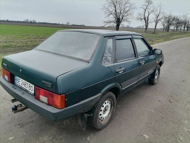 Зелений ВАЗ 21099, об'ємом двигуна 1.5 л та пробігом 320 тис. км за 1300 $, фото 3 на Automoto.ua