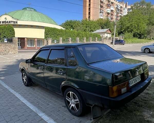 Зеленый ВАЗ 21099, объемом двигателя 1.6 л и пробегом 200 тыс. км за 1800 $, фото 3 на Automoto.ua
