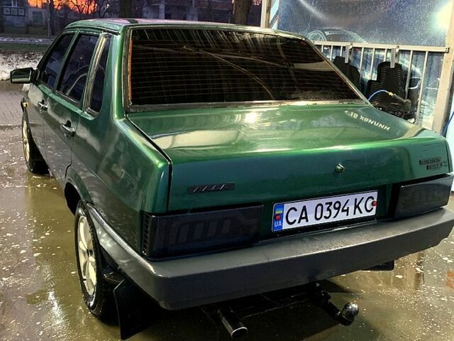 Зеленый ВАЗ 21099, объемом двигателя 1.5 л и пробегом 120 тыс. км за 2300 $, фото 2 на Automoto.ua
