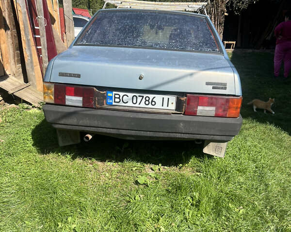 Зеленый ВАЗ 21099, объемом двигателя 1.5 л и пробегом 200 тыс. км за 1158 $, фото 2 на Automoto.ua