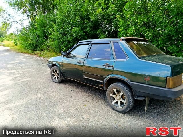 Зеленый ВАЗ 21099, объемом двигателя 1.5 л и пробегом 0 тыс. км за 1150 $, фото 2 на Automoto.ua