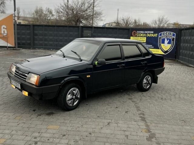 Зеленый ВАЗ 21099, объемом двигателя 1.6 л и пробегом 160 тыс. км за 1550 $, фото 4 на Automoto.ua