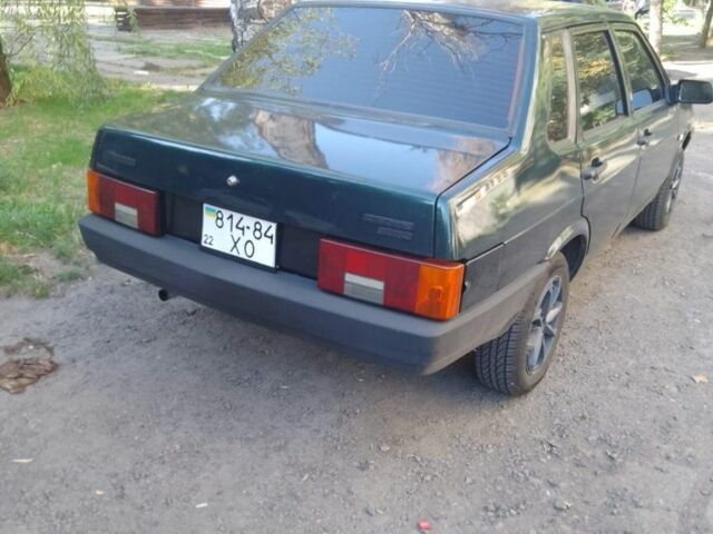 Зеленый ВАЗ 21099, объемом двигателя 1.5 л и пробегом 160 тыс. км за 1350 $, фото 5 на Automoto.ua