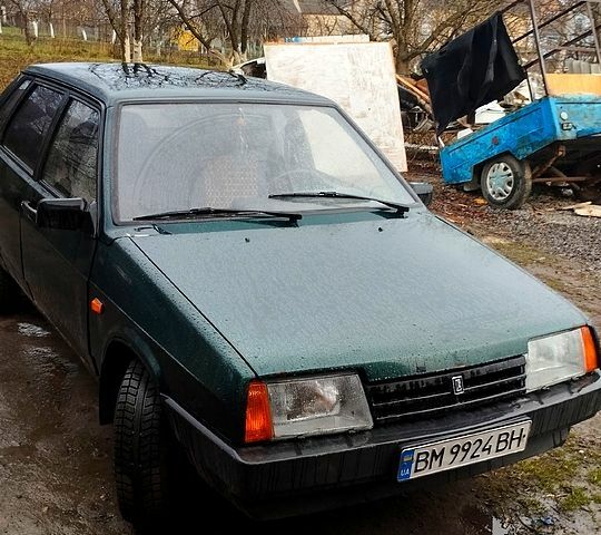 Зелений ВАЗ 21099, об'ємом двигуна 1.5 л та пробігом 158 тис. км за 1200 $, фото 5 на Automoto.ua