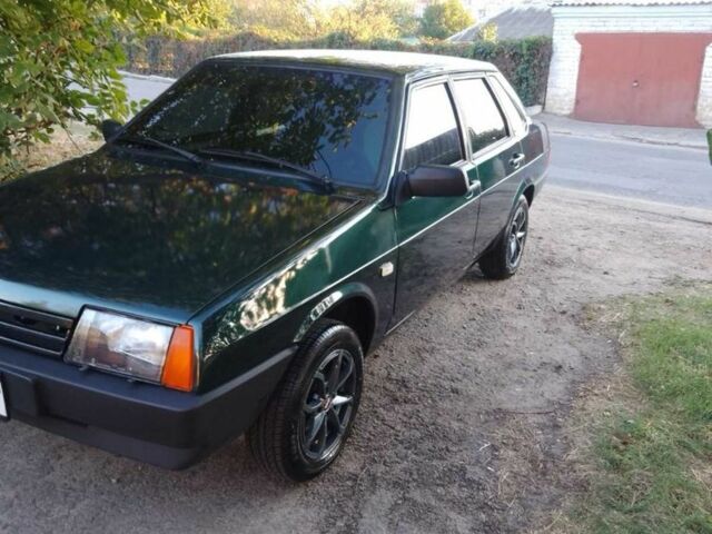 Зеленый ВАЗ 21099, объемом двигателя 1.5 л и пробегом 160 тыс. км за 1350 $, фото 6 на Automoto.ua