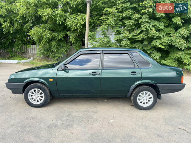 Зелений ВАЗ 21099, об'ємом двигуна 1.5 л та пробігом 141 тис. км за 2100 $, фото 7 на Automoto.ua