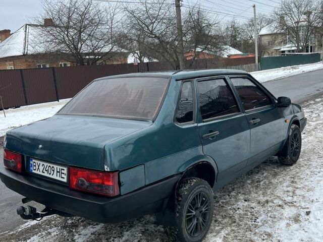 Зелений ВАЗ 21099, об'ємом двигуна 1.5 л та пробігом 387 тис. км за 800 $, фото 2 на Automoto.ua