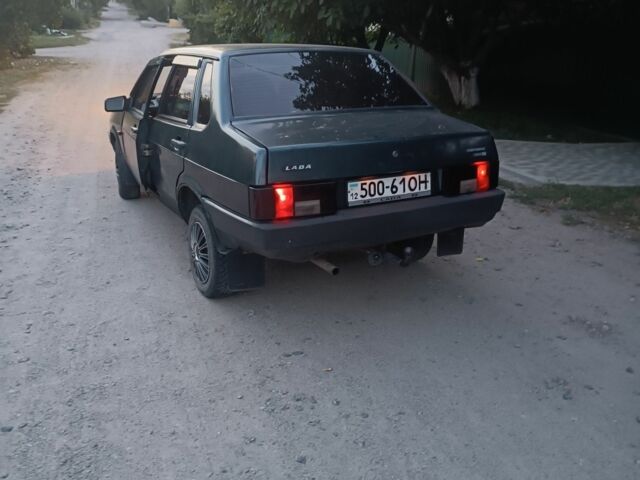 ВАЗ 21099 2003 в Кропивницком (Кировограде) на Automoto.ua Зеленый ВАЗ 21099, объемом двигателя 1 л и пробегом 250 тыс. км за 1300 $, фото 1 на Automoto.ua