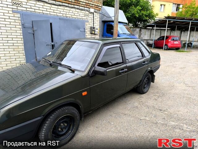 Зеленый ВАЗ 21099, объемом двигателя 1.5 л и пробегом 178 тыс. км за 2100 $, фото 4 на Automoto.ua
