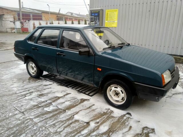 Зелений ВАЗ 21099, об'ємом двигуна 0 л та пробігом 550 тис. км за 1200 $, фото 1 на Automoto.ua