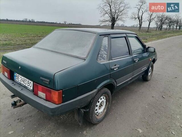 Зелений ВАЗ 21099, об'ємом двигуна 1.5 л та пробігом 320 тис. км за 1300 $, фото 2 на Automoto.ua