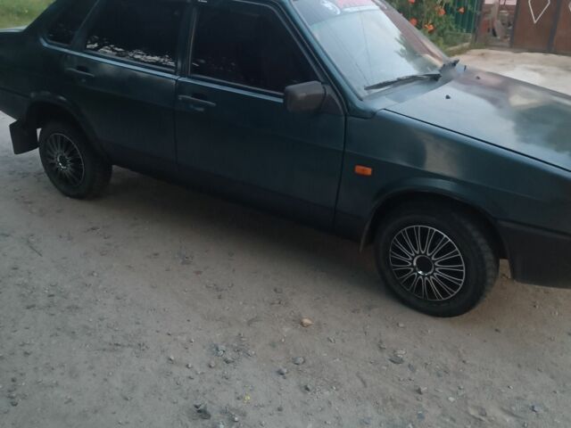 ВАЗ 21099 2003 в Кропивницком (Кировограде) на Automoto.ua Зеленый ВАЗ 21099, объемом двигателя 1 л и пробегом 250 тыс. км за 1300 $, фото 3 на Automoto.ua