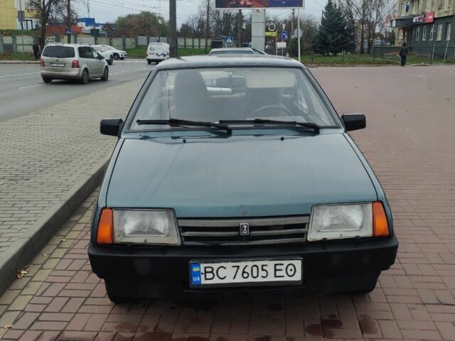 Зеленый ВАЗ 21099, объемом двигателя 1.5 л и пробегом 355 тыс. км за 1500 $, фото 4 на Automoto.ua