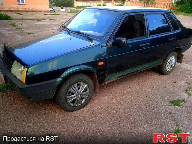 Зеленый ВАЗ 21099, объемом двигателя 1.5 л и пробегом 0 тыс. км за 850 $, фото 7 на Automoto.ua