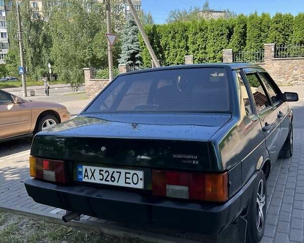 Зеленый ВАЗ 21099, объемом двигателя 1.6 л и пробегом 200 тыс. км за 1800 $, фото 1 на Automoto.ua