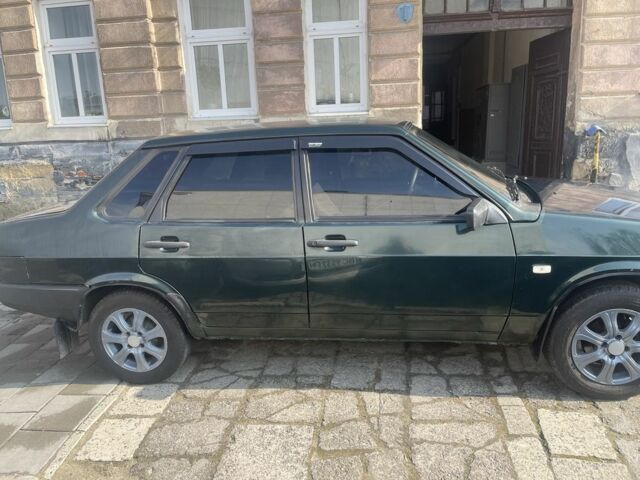 Зеленый ВАЗ 21099, объемом двигателя 1.5 л и пробегом 200 тыс. км за 1600 $, фото 4 на Automoto.ua