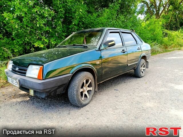 Зеленый ВАЗ 21099, объемом двигателя 1.5 л и пробегом 0 тыс. км за 1150 $, фото 1 на Automoto.ua
