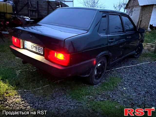 Зеленый ВАЗ 21099, объемом двигателя 1.5 л и пробегом 0 тыс. км за 850 $, фото 2 на Automoto.ua