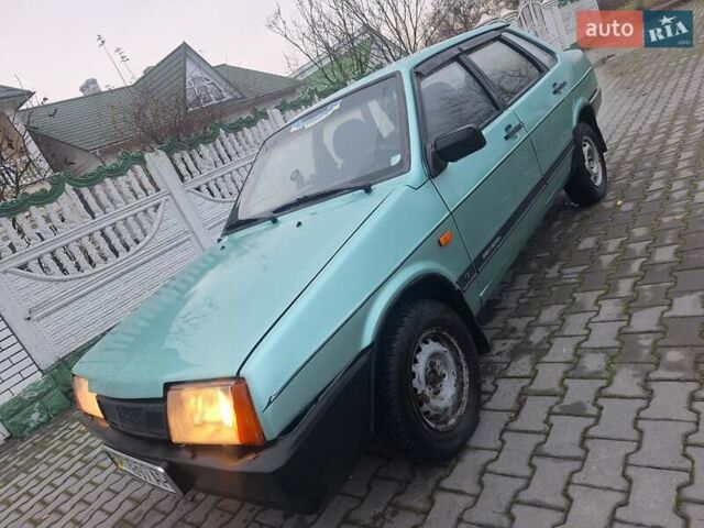 Зеленый ВАЗ 21099, объемом двигателя 1.5 л и пробегом 313 тыс. км за 850 $, фото 12 на Automoto.ua