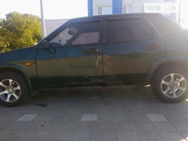 Зеленый ВАЗ 21099, объемом двигателя 1.5 л и пробегом 163 тыс. км за 1300 $, фото 11 на Automoto.ua