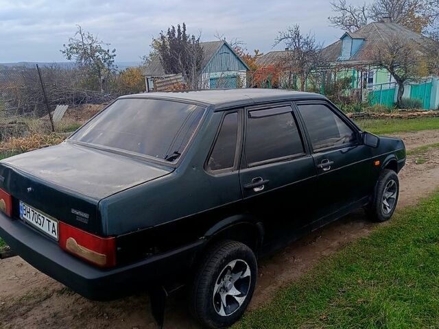 Зеленый ВАЗ 21099, объемом двигателя 1.5 л и пробегом 180 тыс. км за 1100 $, фото 10 на Automoto.ua