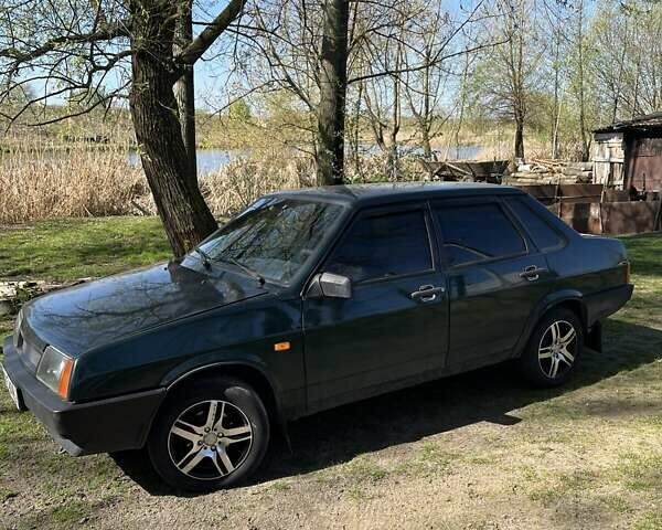 Зеленый ВАЗ 21099, объемом двигателя 1.6 л и пробегом 200 тыс. км за 1800 $, фото 12 на Automoto.ua