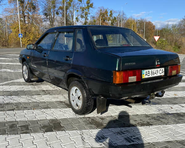 Зеленый ВАЗ 21099, объемом двигателя 1.5 л и пробегом 160 тыс. км за 850 $, фото 4 на Automoto.ua