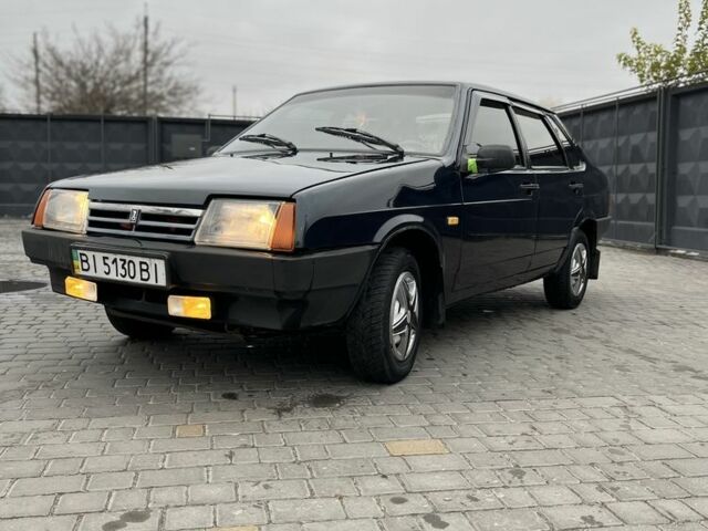 Зеленый ВАЗ 21099, объемом двигателя 1.6 л и пробегом 160 тыс. км за 1550 $, фото 5 на Automoto.ua